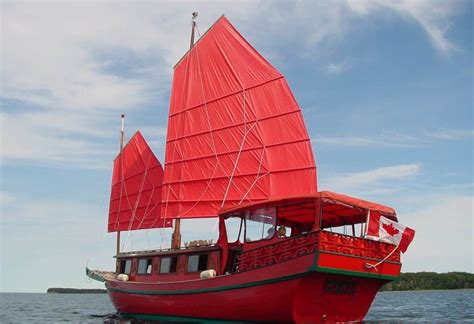 Authentic Chinese Junk Ready To Set Sail Cbc News