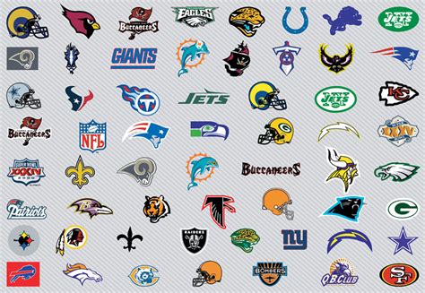 American Football Club Logos