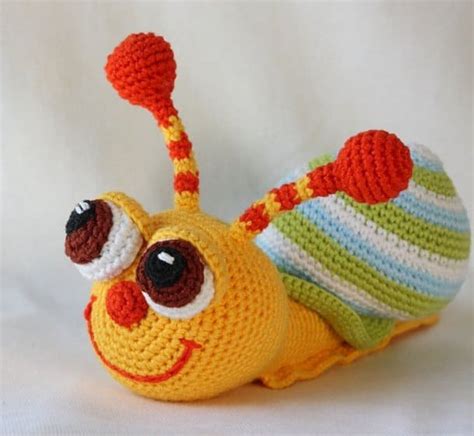 Pop Eyed Snail Crochet Pattern Free Amigurumi Today
