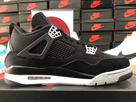 Air Jordan Retro Black Canvas Dh Kickbulk Sneaker