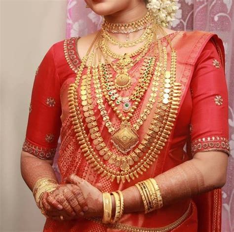 Kerala Wedding Jewellery Sets Traditional Malayali Bridal Trinket