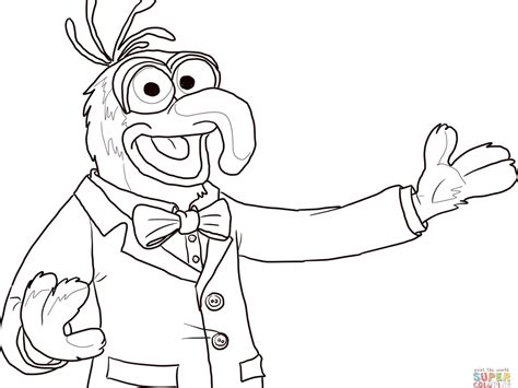 Muppet Babies Gonzo Coloring Pages Coloring Pages