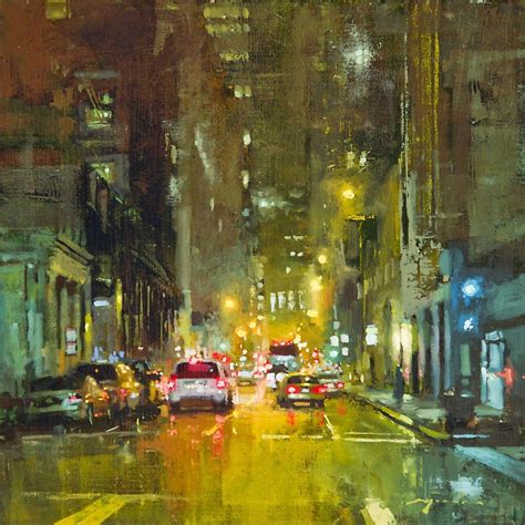Jeremy Mann City Painting Cityscape Painting Urban Painting