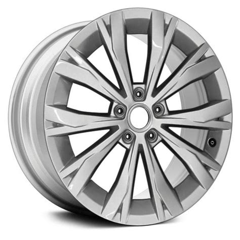 17 Inch Aluminum Oem Take Off Wheel Rim For Volkswagen Tiguan 2018 2019