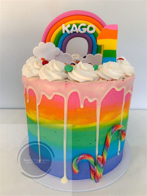 1st Rainbow Cake