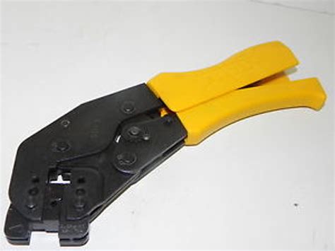 Amp Crimp Tool 502834 1 Ratcheting Xtc Polymer Composite Spw Industrial