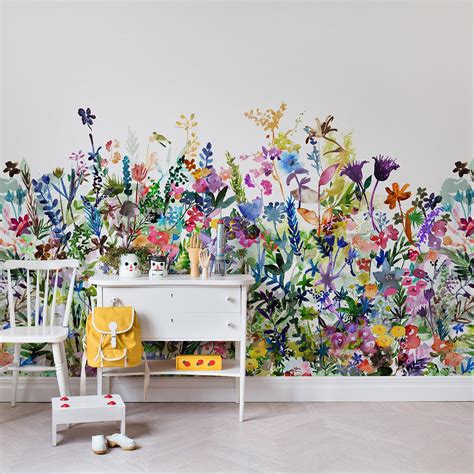 Spring Flowers Mural Wallpaper Sqm Jass London Ltd Registered In