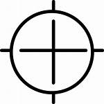Rifle Cross Hairs Sniper Scope Icon Svg