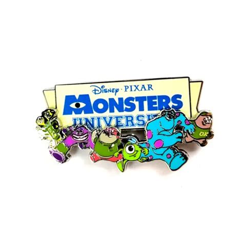 Disney Pixar Monsters University 10th Anniversary Pin Limited Edition