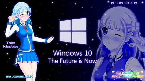 Toko Madobe Windows 10 Speed Art Especial De Dibujando Anime Manga