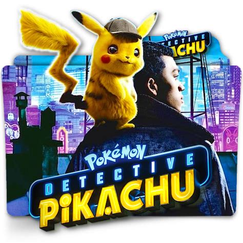 Pokemon Detective Pikachu movie folder icon v4 by zenoasis on DeviantArt