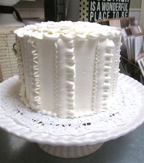 Vertical Ruffle Stripe Icingonthecakelg Wedding Cake Tasting Cake