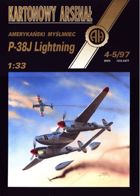 Halinski P 38 Lightning Construction Reports Kartonbaude