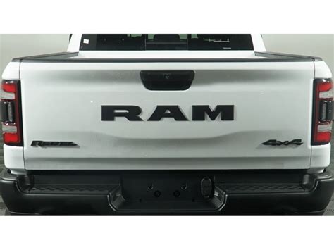 Ram Tailgate Emblem Overlay Decal 2019 2023 Ram 1500 Rebel
