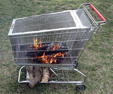 32″ bonnlo fire pit — $99.99. Portable Fire Pit With Built in Log Storage Rack. : 6 ...