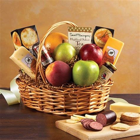 And making it very easy to order. 1-800-Flowers® Fruit & Gourmet Basket | Gourmet baskets