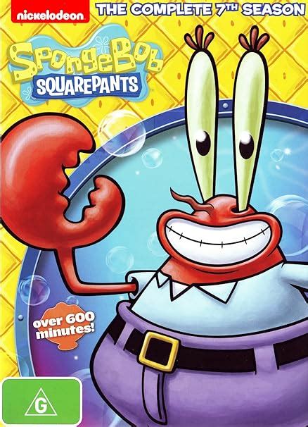 Spongebob Squarepants Season 7 4 Dvd Edizione Australia Import