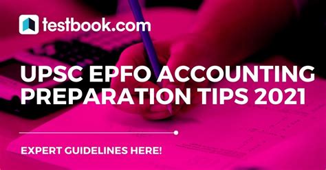 UPSC EPFO Accounting Preparation Tips Detailed Study Plan 2021