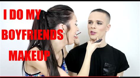 I Do My Boyfriends Makeup Tag Youtube