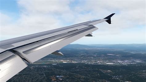 X Plane 11 Realistic Approach Ksea Seattle Orbx Amazing Scenery