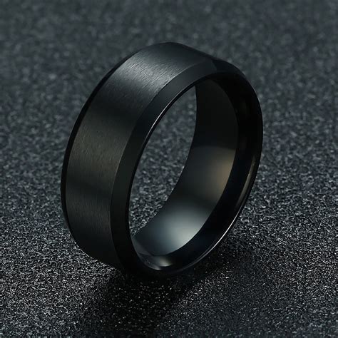 Classic Stainless Steel Ring For Men Iconic Ring