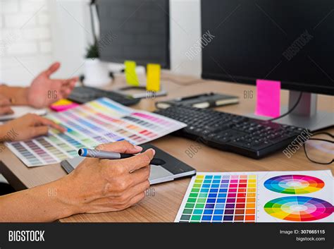 Graphic Design Color Image And Photo Free Trial Bigstock