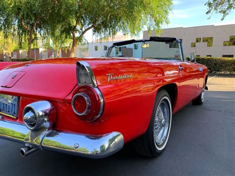 1956 Ford Thunderbird Convertible W Hardtop Automatic Great