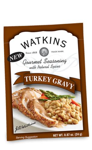 Turkey Gravy | J.R. Watkins | Turkey gravy, Turkey spices ...