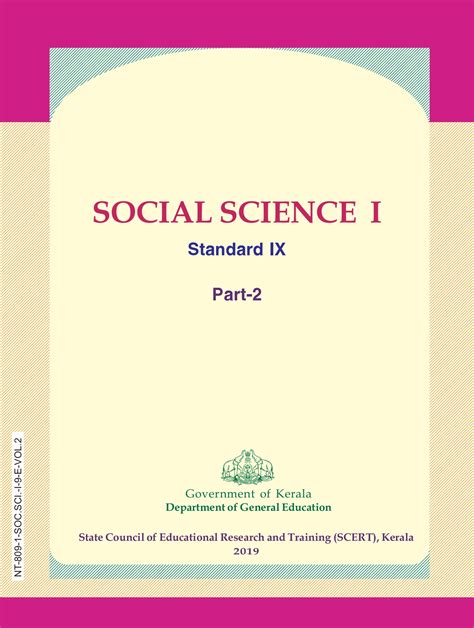 Kerala State Syllabus 9th Standard Social Science I Textbooks English