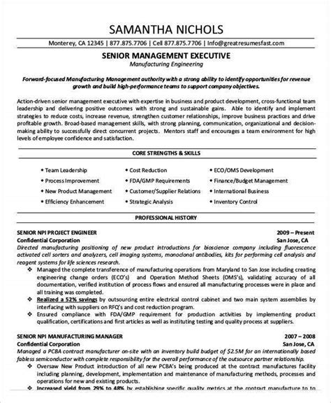 Senior Executive Resume Template Word In This Detailed Guide Learn