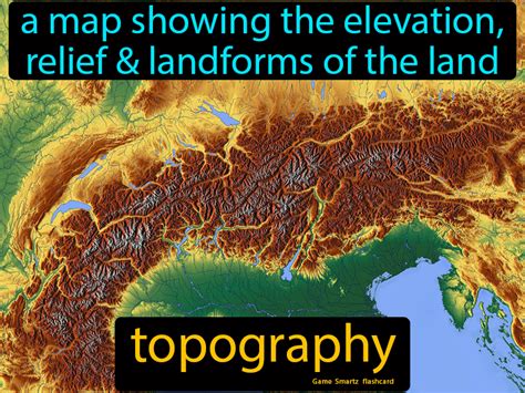 Topography Topography Definitions Understanding