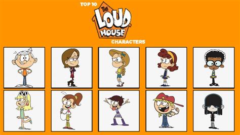 My Top 10 Loud House Characters By Ptbf2002 On Deviantart