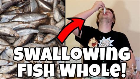 SWALLOWING FISH WHOLE WheresMyChallenge YouTube