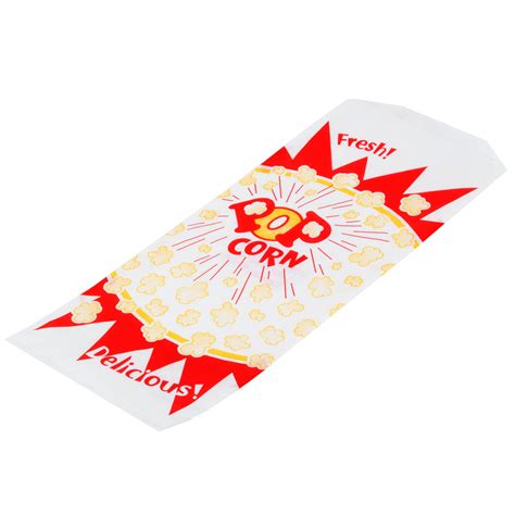 Paragon 1036 2 Oz Jumbo Paper Popcorn Bag 1000case