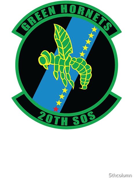 20th Sos Green Hornets Stickers By 5thcolumn Redbubble