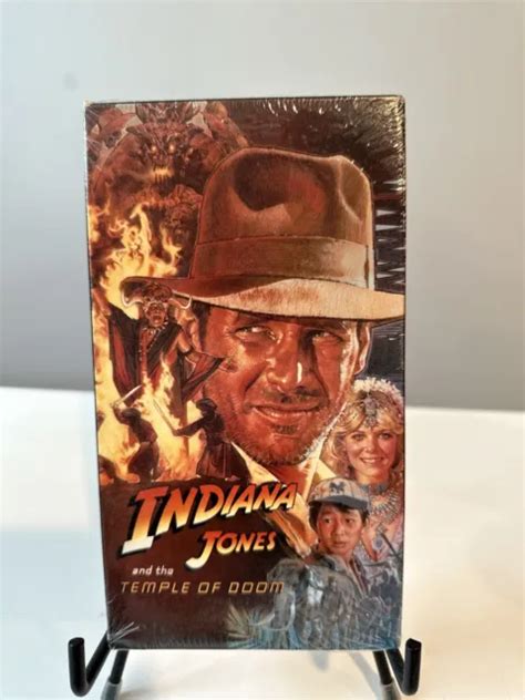 INDIANA JONES AND The Temple Of Doom VHS 1989 Brand New Watermark