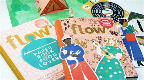 Quick Flip Through Flow Book For Paper Lovers 8 And Flow Paper Book For