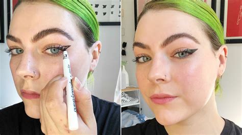 how to do perfect cat eye makeup with eyeliner allure
