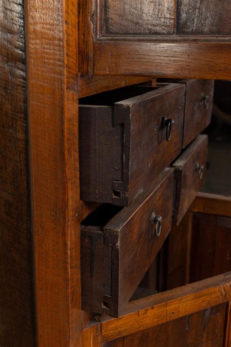 Shop the premium quality rta kitchen and bath cabinets at woodstone cabinetry! Tall Antique Javanese Teak Wood Cabinet with Four Double ...
