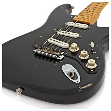 Fender Custom Shop David Gilmour Signature Relic Strat Black Strat