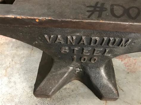 Sold Price Nice 100 Pound Vanadium Steel Anvil February 5 0118 200