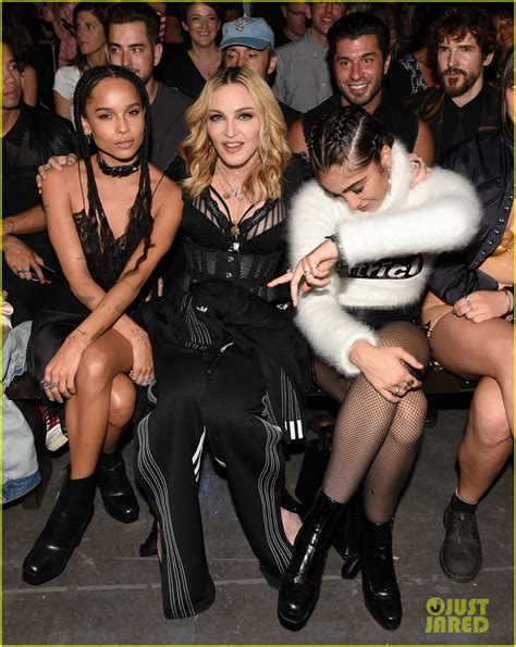Madonna And Daughter Lourdes Sit Front Row For Star Studded Alexander