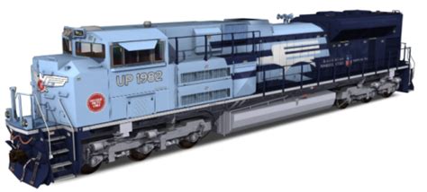 Union Pacific Emd Sd70ace Missouri Pacific Lines Heritage Trainz
