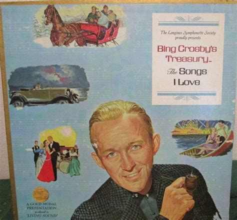 34 Vintage 1966 Longines Symphonette Society Presents Bing Crosbys The Songs I Love