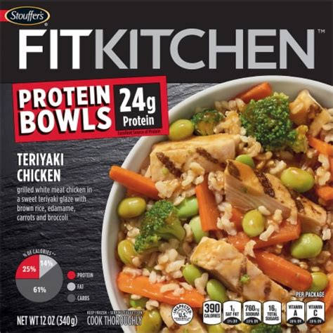 This is the best chicken teriyaki recipe that calls for only 4 ingredients. Smith's Food and Drug - Stouffer's Fit Kitchen Bowls ...