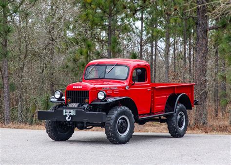 A Comprehensively Restored Original Dodge Power Wagon 4x4