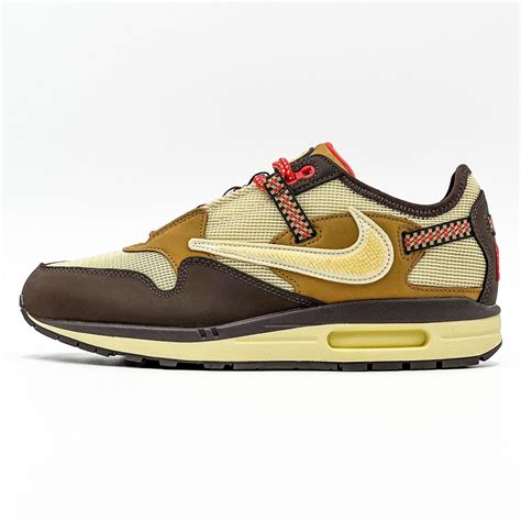 Travis Scott X Nike Air Max 1 ‘baroque Brown Lucked Out Laces