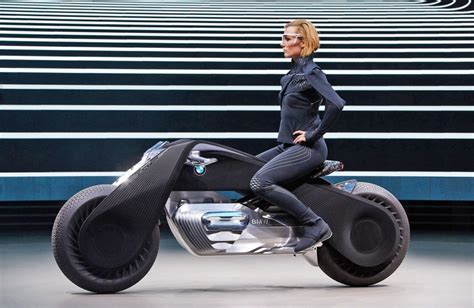 La Bmw Motorrad Vision Next 100 Concept Est Un Prototype De Moto Conçu Par Bmw En Tant Que