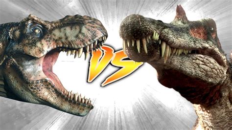 Tyrannosaurus Rex Vs Spinosaurus Interactive Edition Youtube