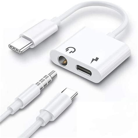 Type C To 3 5mm Jack Earphones Charging Cable Usb C Audio Aux Cable Audio Adapter Headphone